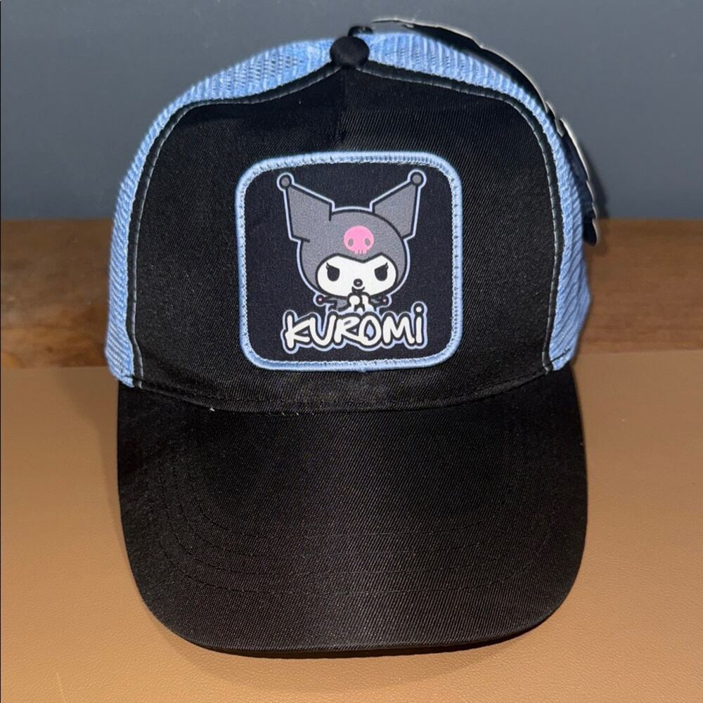 Kuromi by Sanrio Hello Kitty & Friends trucker hat SnapBack adjustable blue blck